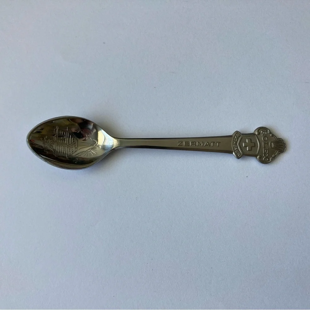 Bucherer Rolex Tea Spoon Zermatt Switzerland New